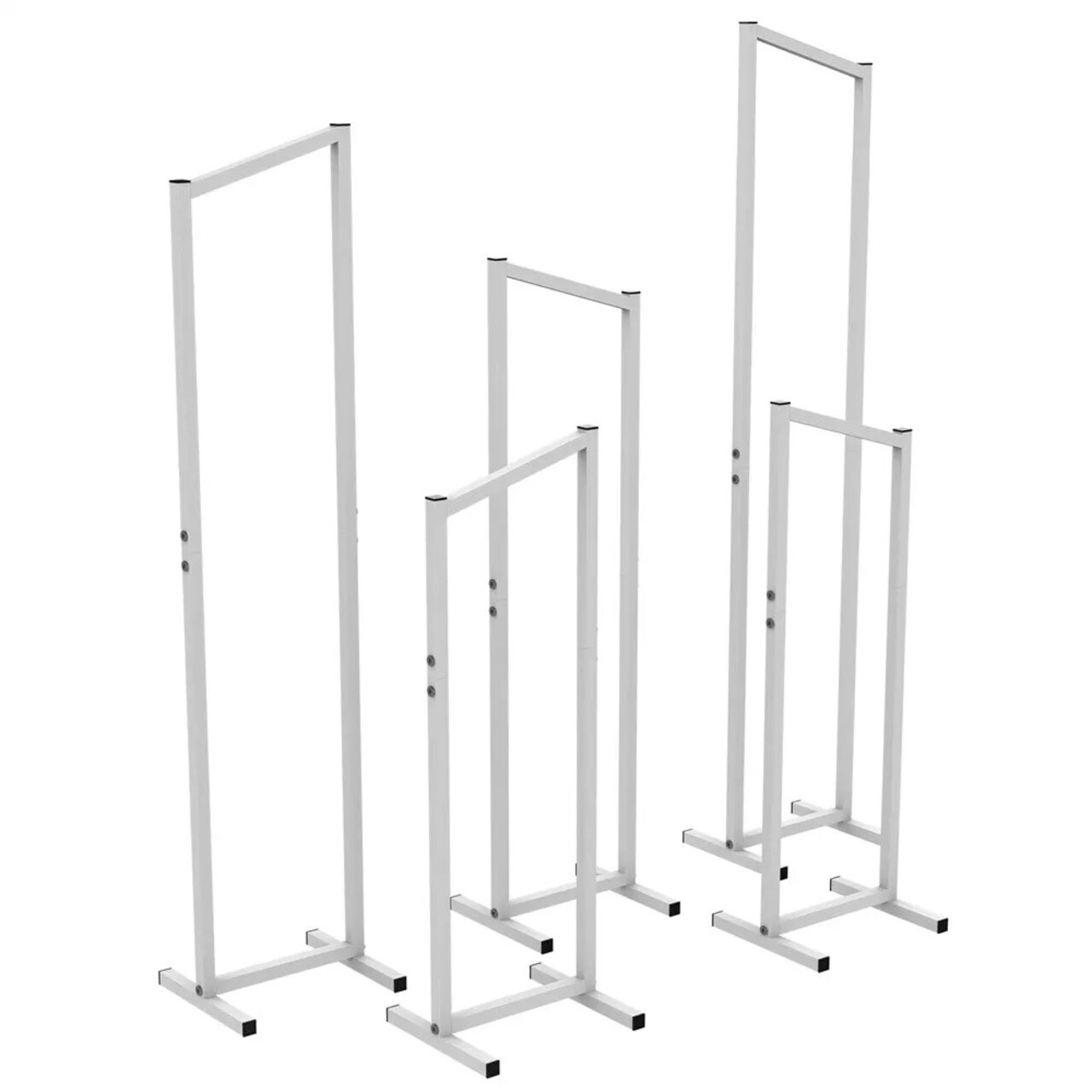 5X Square Wedding Backdrop Stand Flower Rack Balloon Frame Arch